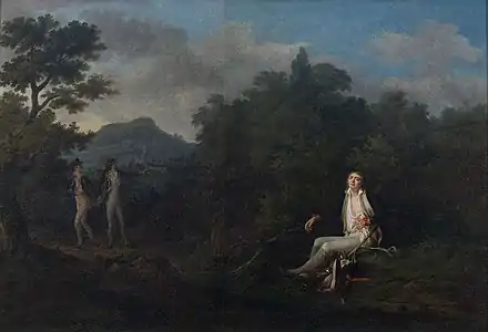 Soldat blessé, 1797 (La Rochelle, musée des Beaux-Arts)