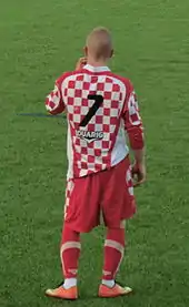 Joueur de l'équipe du FC Lyon en août 2013.