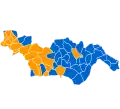 Candidats arrivés en tête