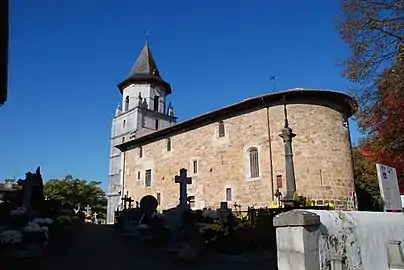 Ainhoaéglise Notre-Dame-de-l'Assomption(43° 18′ 25″ N, 1° 29′ 57″ O)