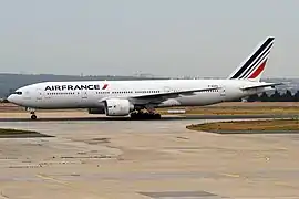 Le F-GSPU est le 21e 777-200ER d'Air France (ici avec la livrée actuelle).