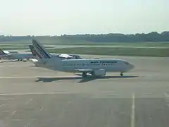 Boeing 737 F-GJNY à Hambourg en 2001