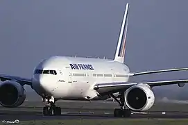 Le F-GSPA est le premier 777-200ER d'Air France.