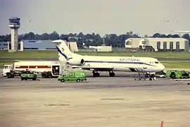 Fokker 100 à Dublin en 1990