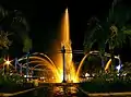 La fontaine du parc Bekapai