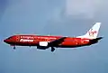 Boeing 737 n° F-GMBR de Virgin Express with Air Provence Charter en Septembre 1997