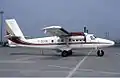 De Havilland Canada DHC-6 Twin Otter F-GCVR à Bâle-Mulhouse le 28 août 1984