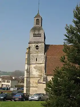 Eglise Saint-Denis, clocher, côté sud