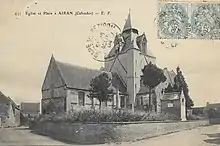 L'église vers 1904.