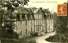 Le château de Coupigny vers 1920.