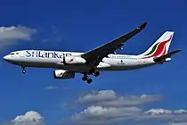 SriLankan Airlines A330-200.