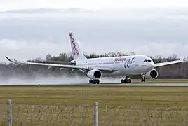 A330 avec l'ancienne livrée