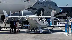 Airbus A³ Vahana Alpha Two, Salon du Bourget 2019.