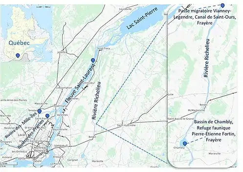 Aire de répartition du Chevalier cuivré