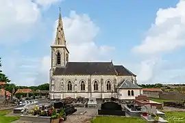 Église Saint-Vaast.