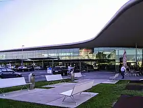 Le terminal de l'aéroport de Graz
