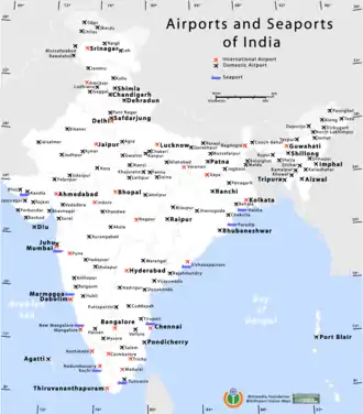 Ports et aéroports indien