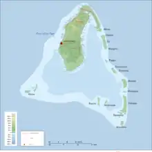 Carte d'Aitutaki