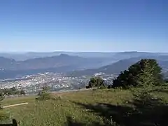 Aix les bains et le lac depuis le Revard