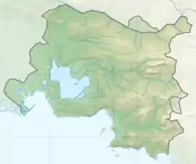 Carte topographique de la métropole