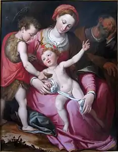 Sainte familleMusée Fesch, Ajaccio.
