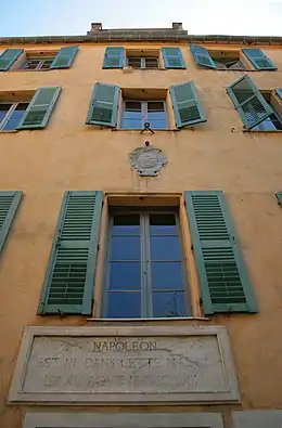 Maison de la famille Bonaparte (Ajaccio).