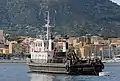 Le baliseur côtier Îles Sanguinaires amarré à Ajaccio