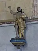 Statue représentant saint Jean Baptiste.