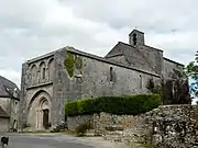 L'église Saint-Barthélemy de Bauzens.