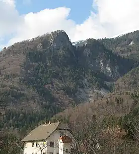 Vue depuis Žirovnica.