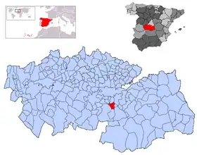 Localisation de Ajofrín