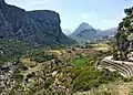 Sur la route d'Akchour près de Chefchaouen