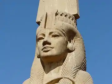 Statue de Mérytamon, visage