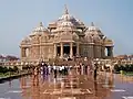 Le monument Akshardham à Delhi