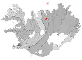 Localisation de Akureyri