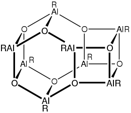 Octa-aluminoxane (R = tert-Bu).