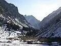 Vue du parc national d'Ala Archa