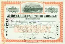 illustration de Alabama Great Southern Railroad