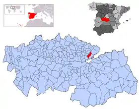 Localisation de Alameda de la Sagra