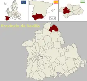 Localisation de Alanís