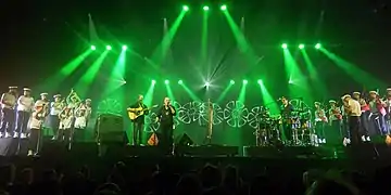 Saint-Patrick à Rennes avec le bagad de Lann-Bihoué