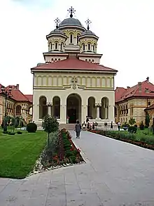 Église orthodoxe d'Alba Iulia.