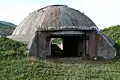 Un bunker PZ à la frontière avec la Macédoine.