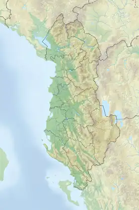 (Voir situation sur carte : Albanie)