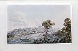 Albanis Beaumont, vue du Var, 1787.