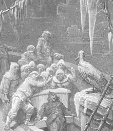 Illustration de La Complainte du vieux marin de Coleridge
