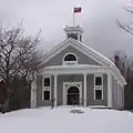 Le palais de justice du comté d'Albert, à Hopewell Cape.