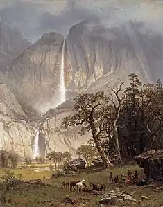 Albert Bierstadt, Cho-looke, the Yosemite Fall, 1864.