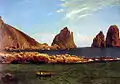 Albert Bierstadt : Capri (vers 1857)