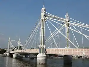 Pont Albert de Londres sur la Tamise